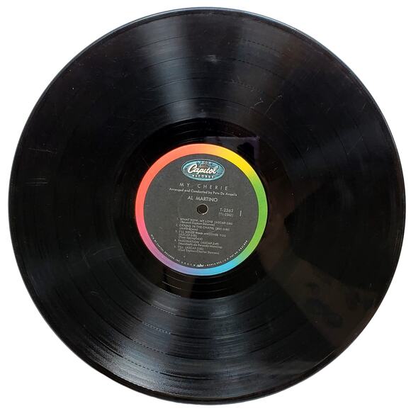 Lot of 2 Capitol Vinyl Records Jean Shepard AL Martino My Cherie 12" 33 rpm Vtg - Picture 5 of 12